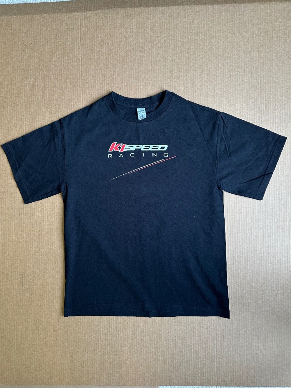 K1 Speed Indoor Kart Racing Double Sided Graphic T-Shirt - Size Large